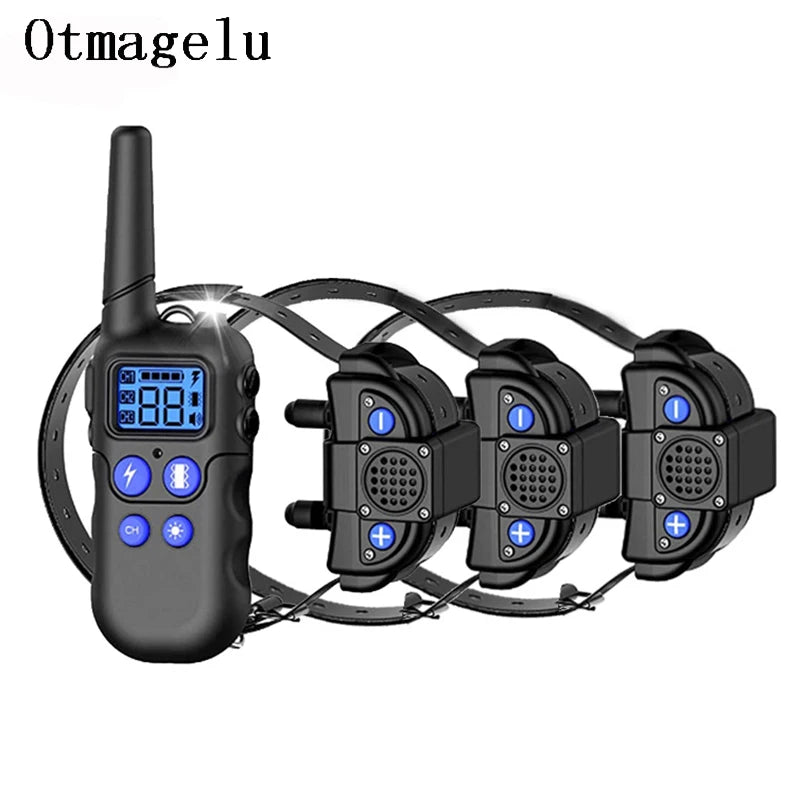 2000m Walkie-Talkie Pet Dog Training Collar