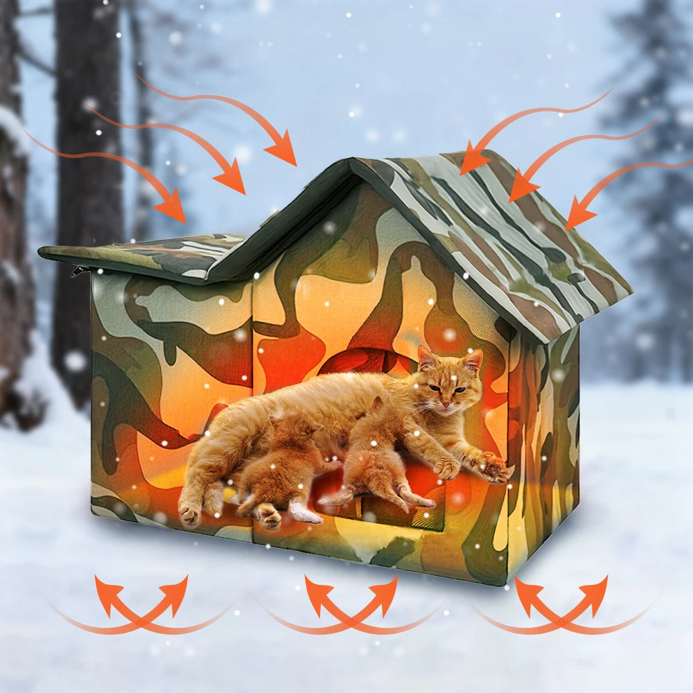 Oxford Cloth Cat House