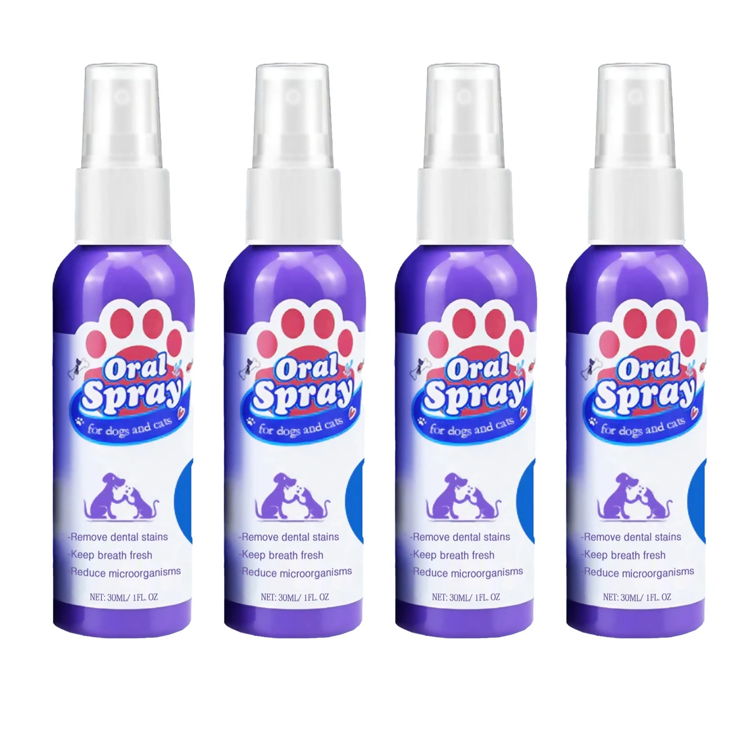Pet Dental Spray for Dogs and Cats