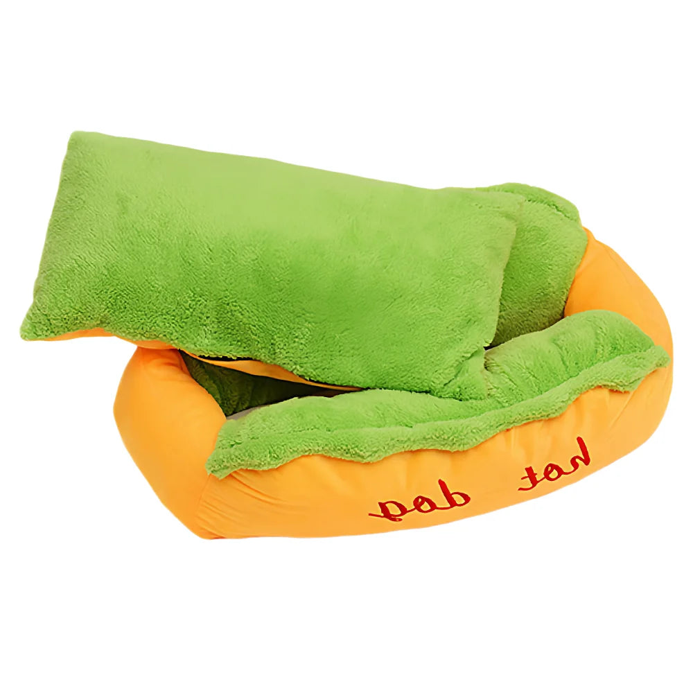 Hot Dog Bun Pet Bed