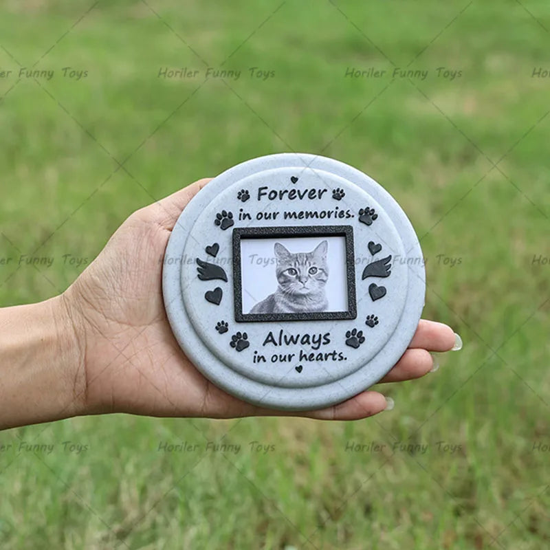 Paw Printing Pet Memorial Plaque