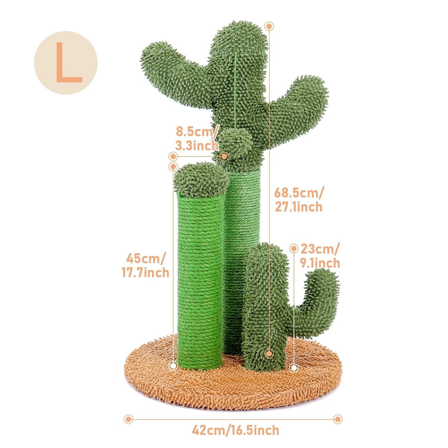 Cactus Cat Scratching Post