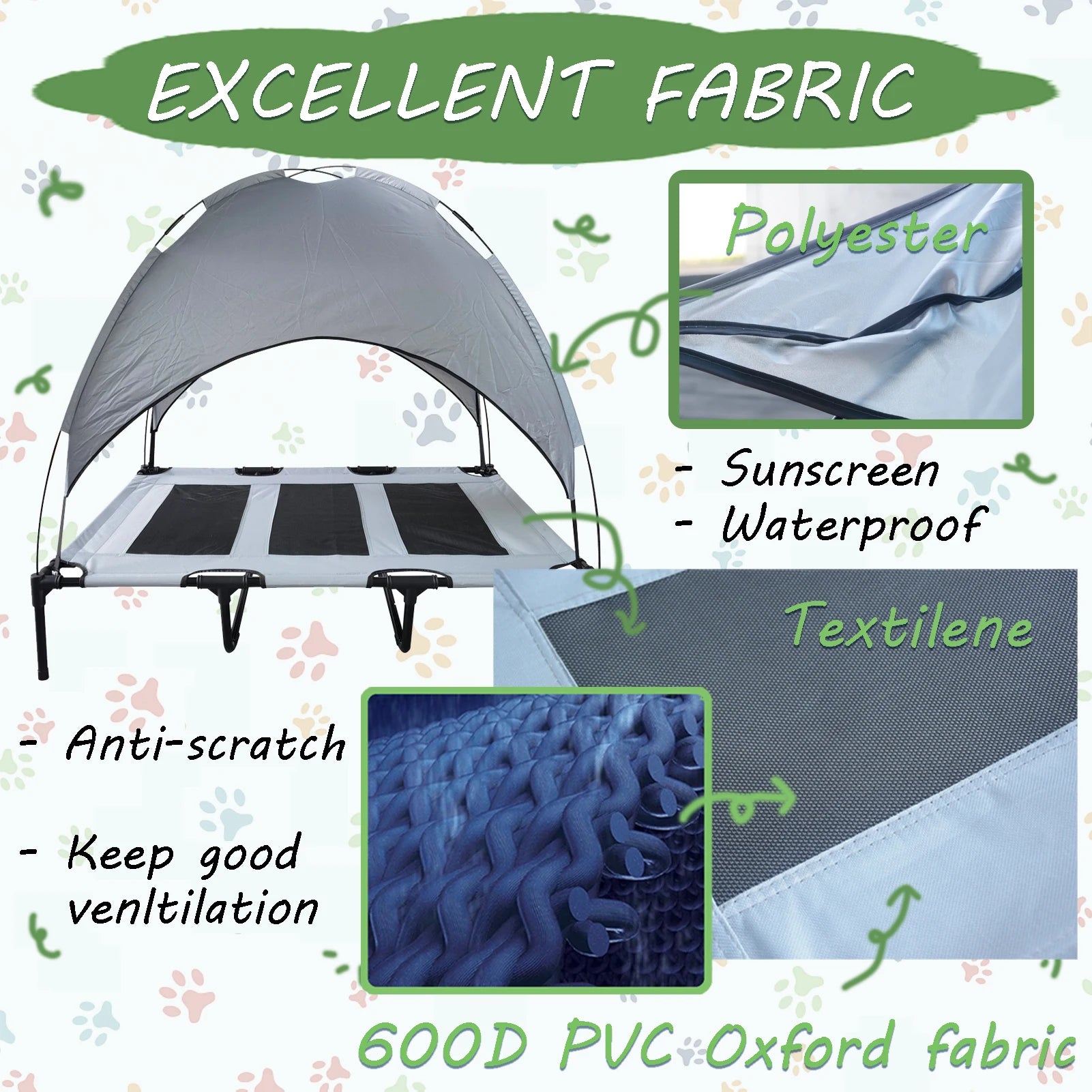 Dog Bed with Canopy