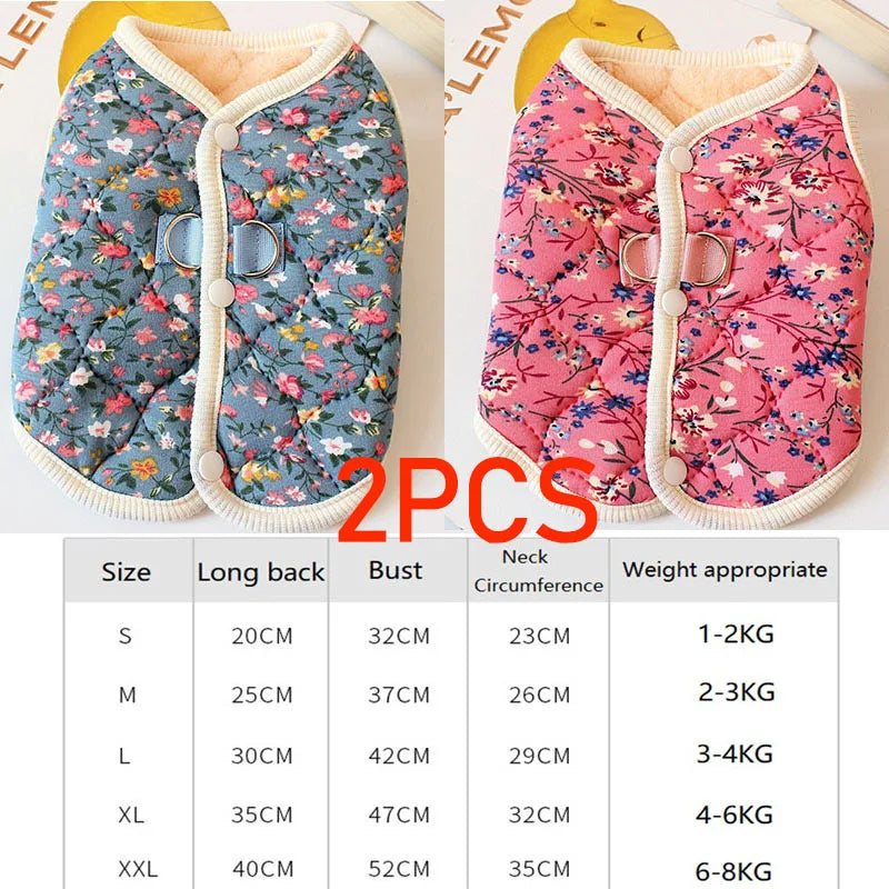 Puppy Floral Vest Pet