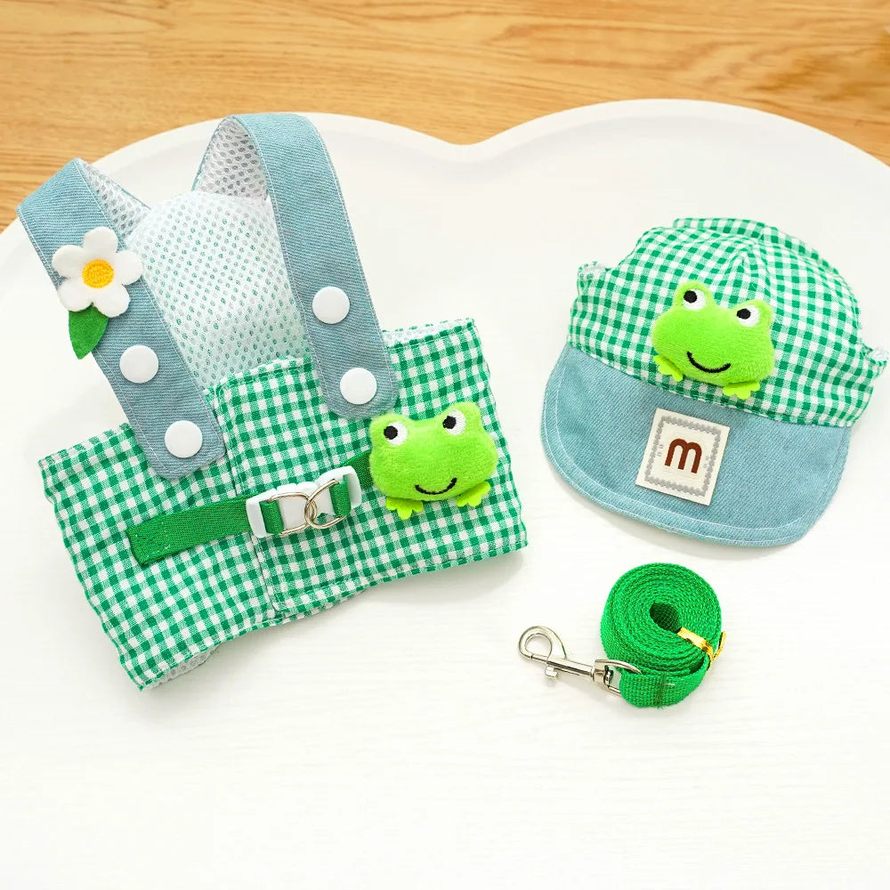 Cartoon Pet Harness Leash