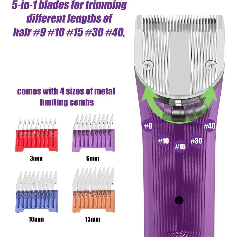 Pet Cordless  Clipper Grooming Kit