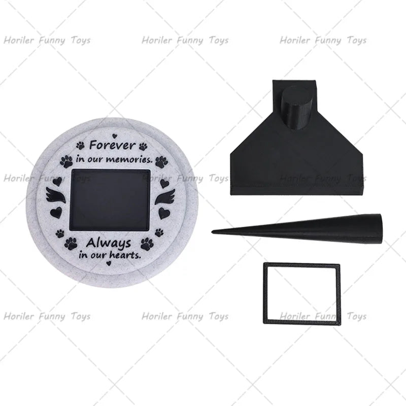 Paw Printing Pet Memorial Plaque