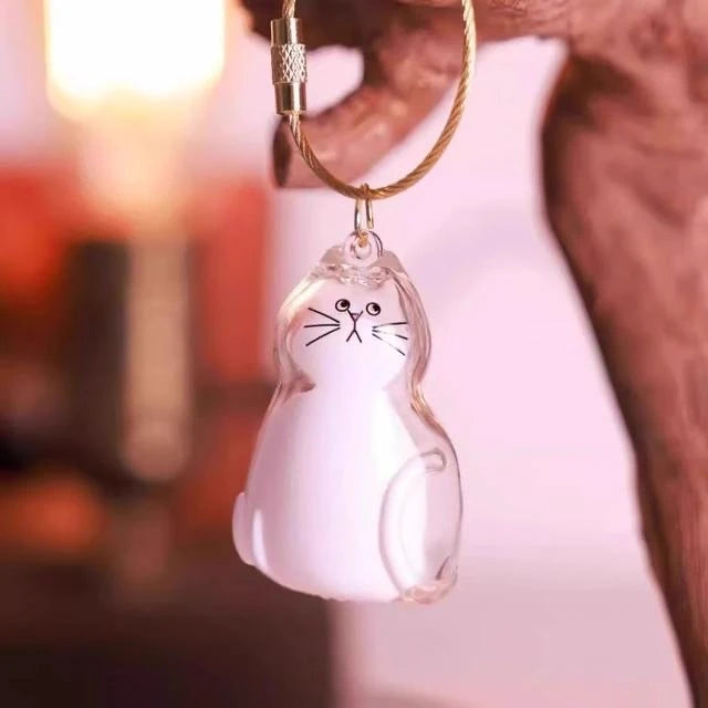 Ginger Cat Keychain Pendant