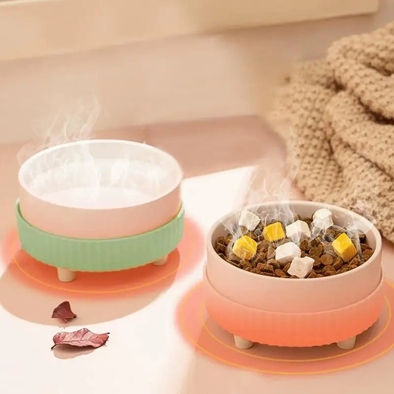 Heated Cat Bowl Rechargeable