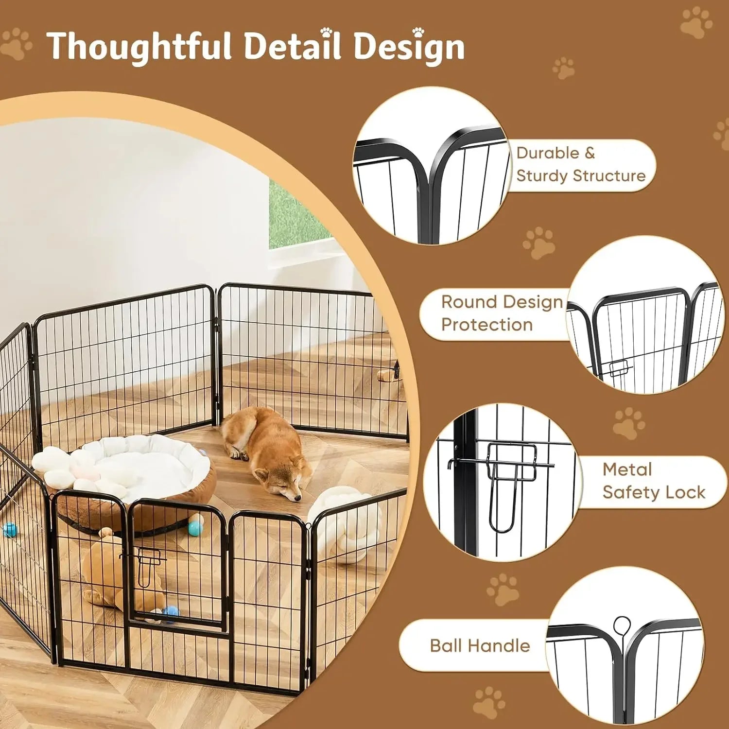 Dog Playpen Indoor or outdoor