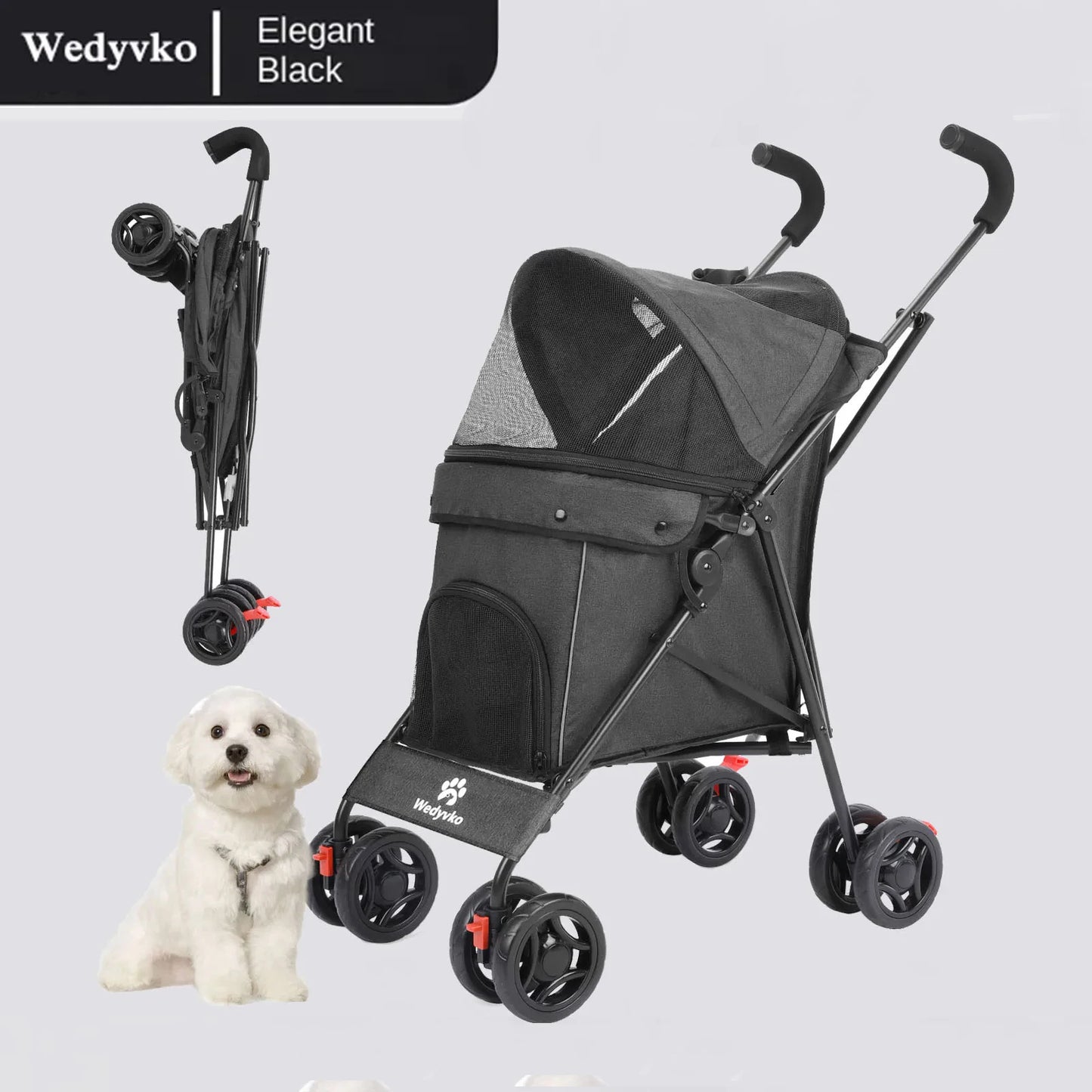 Wedyvko Pet Dog Stroller