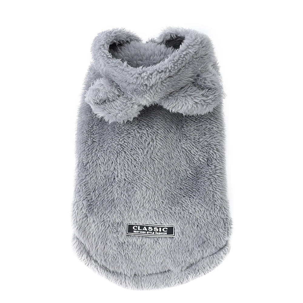 Winter Warm Cat Hoodie