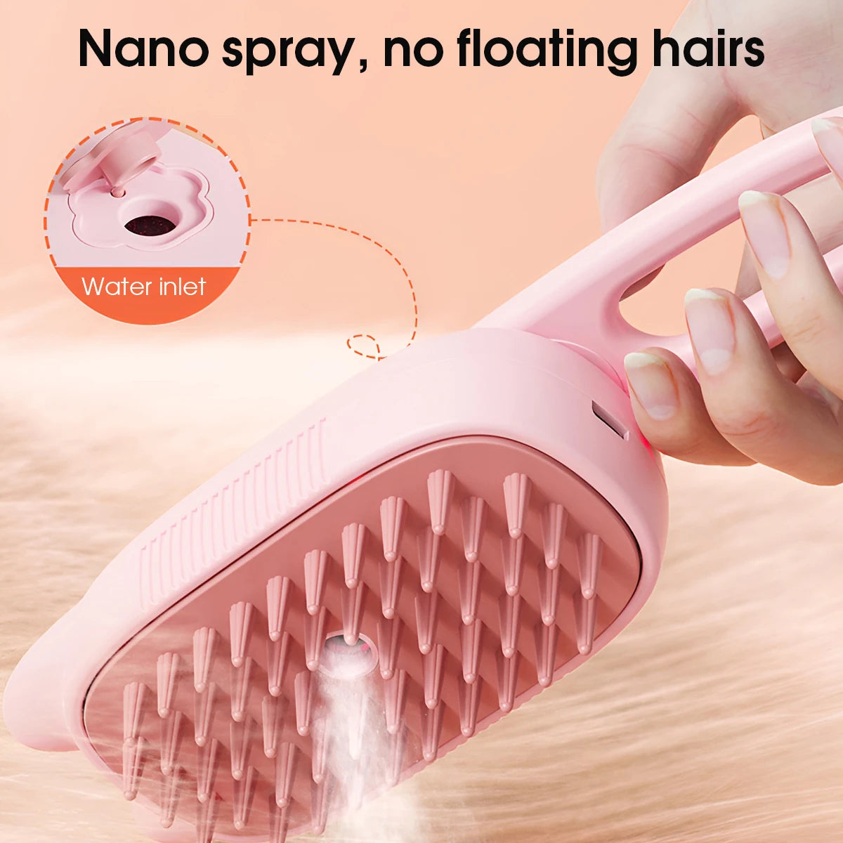 Dog Brush Electric Spray