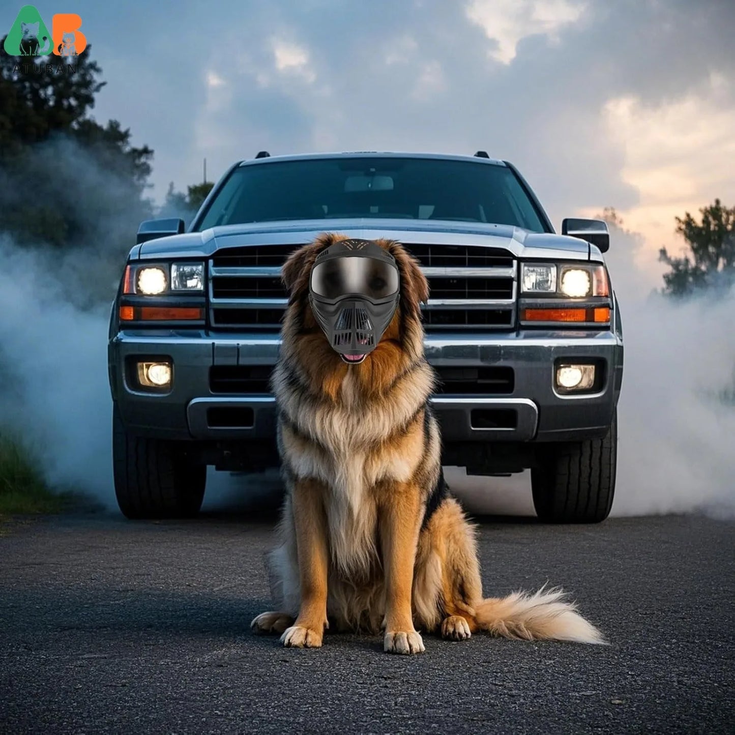 ATUBAN Dog Goggles Large Breed,