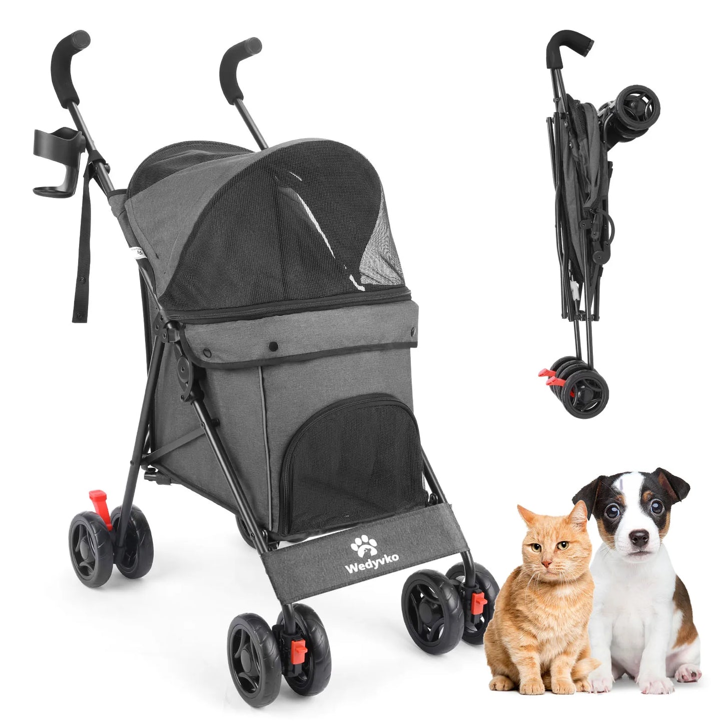 Wedyvko Pet Dog Stroller