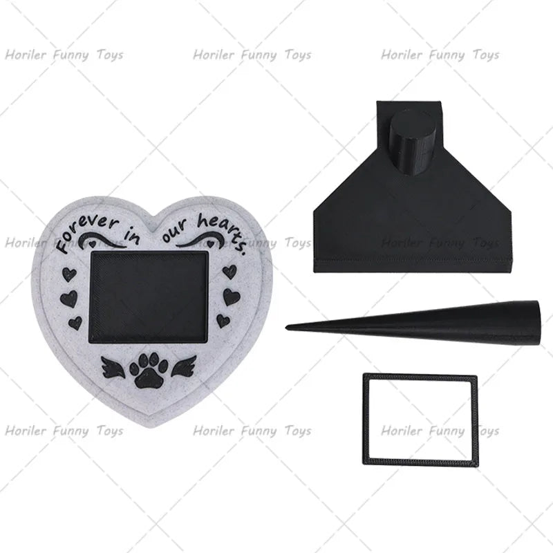 Paw Printing Pet Memorial Plaque