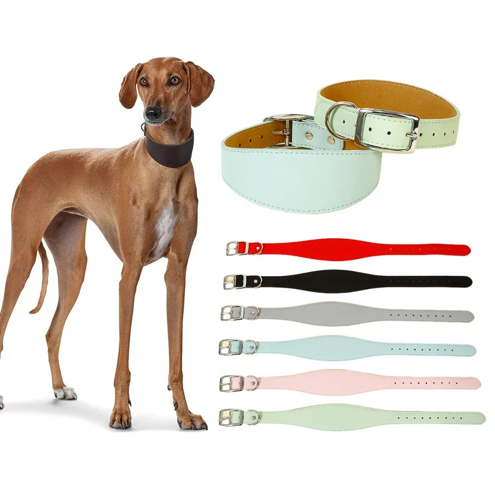 PU Pet Collar Adjustable Dog Collar