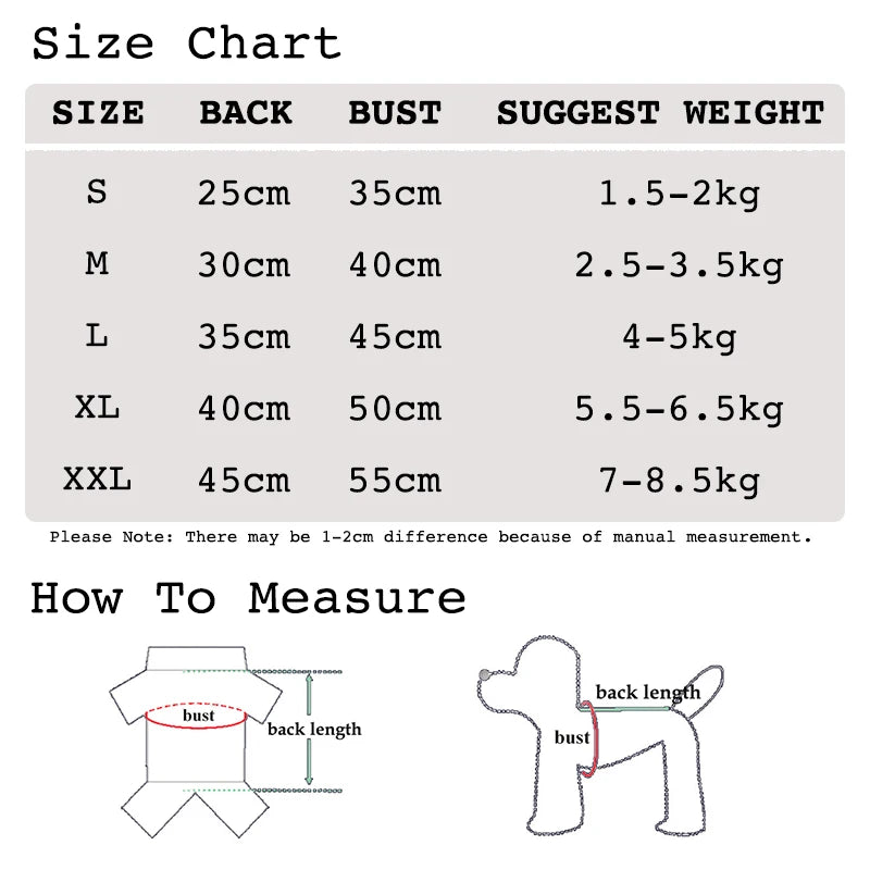 Printing Denim Clothes for Small Medium Dogs