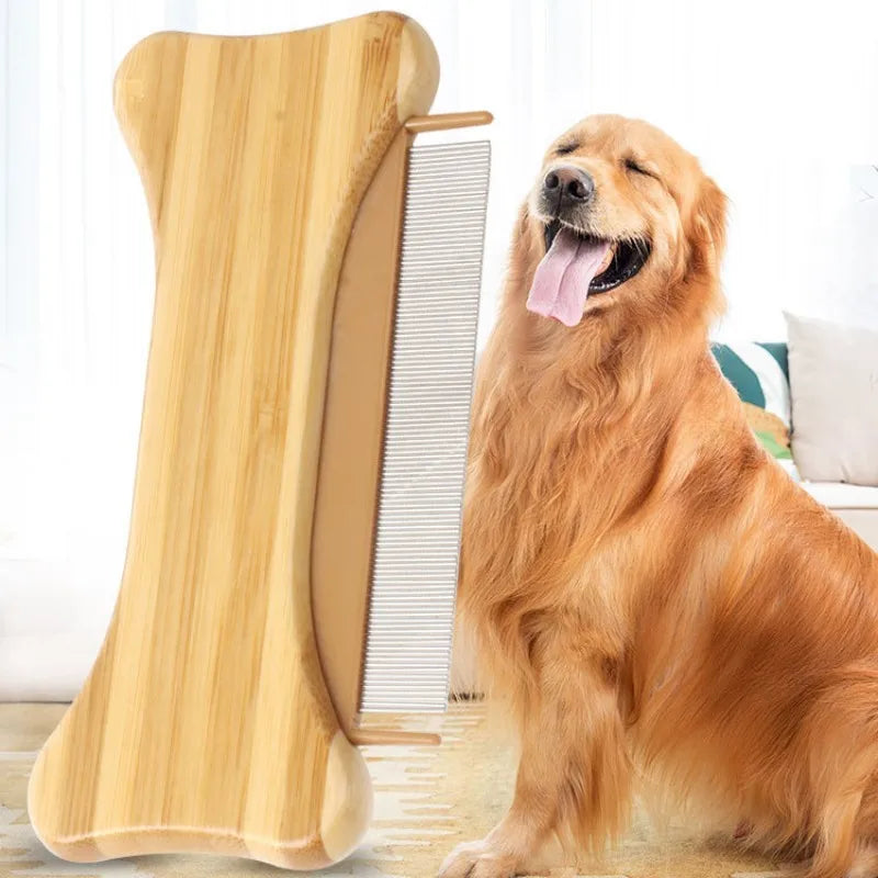 Dog Comb Bamboo