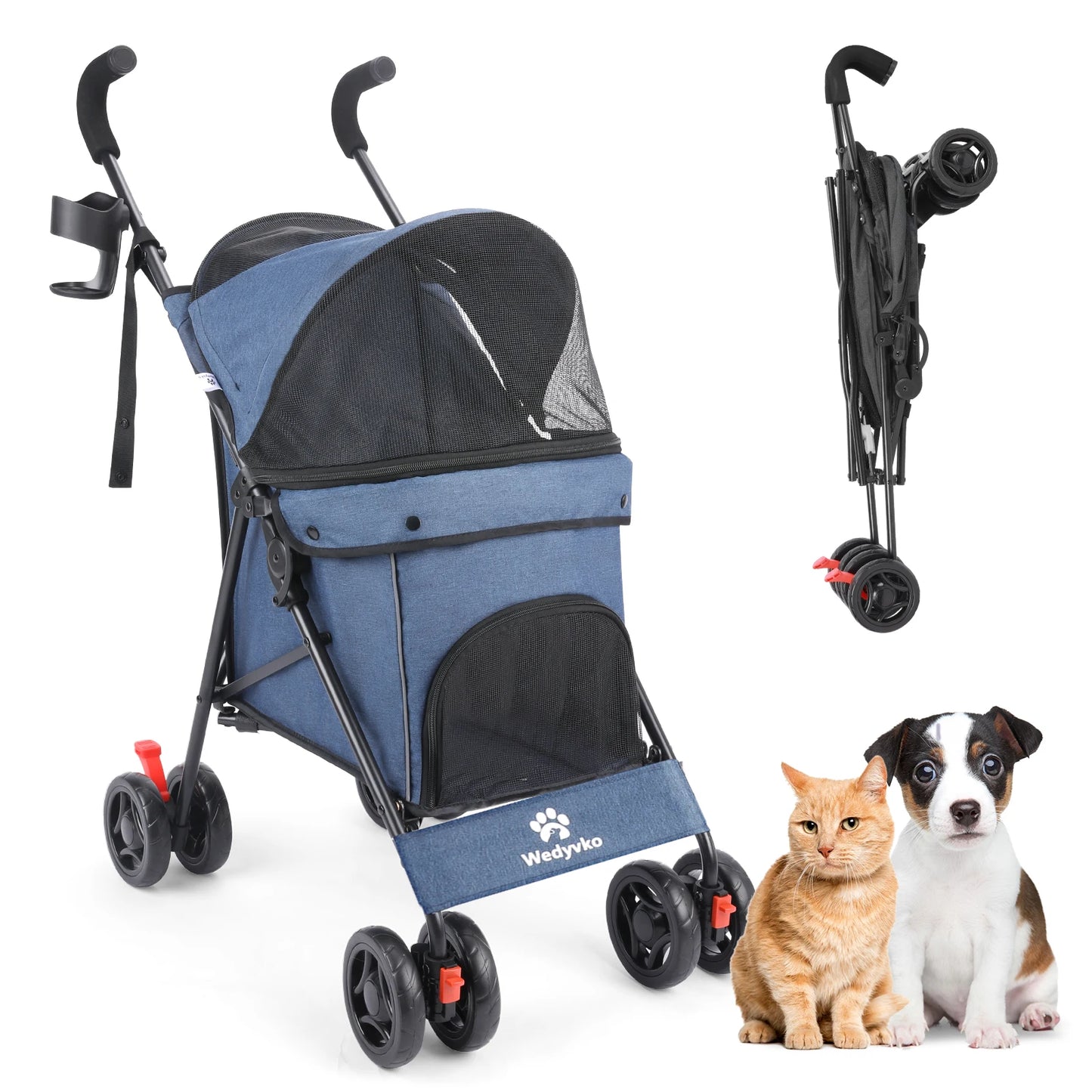 Wedyvko Pet Dog Stroller