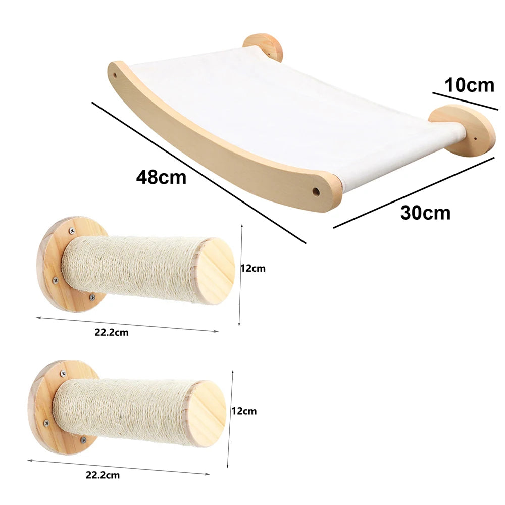 Cat Climbing Shelves Wall Mounted