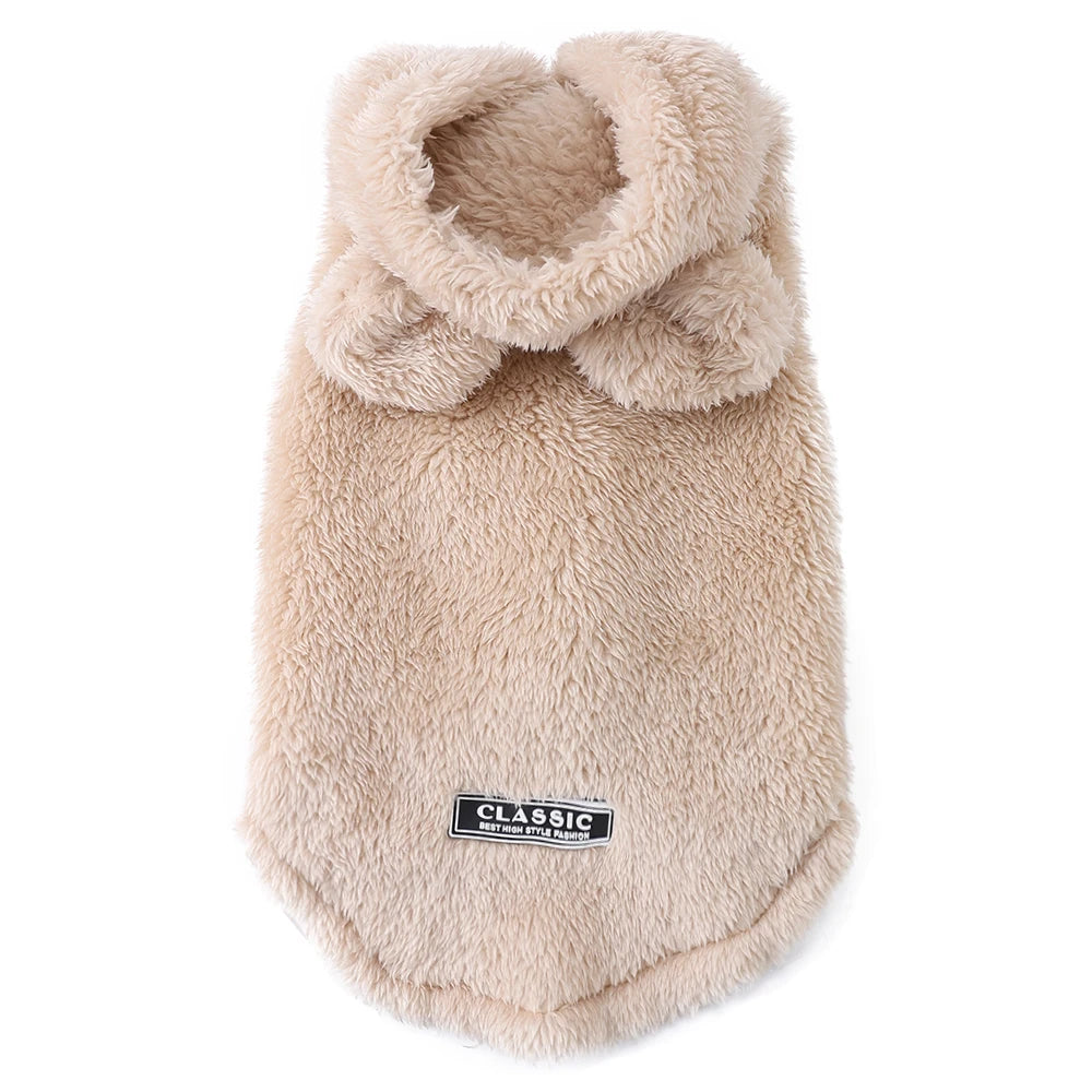 Winter Warm Cat Hoodie